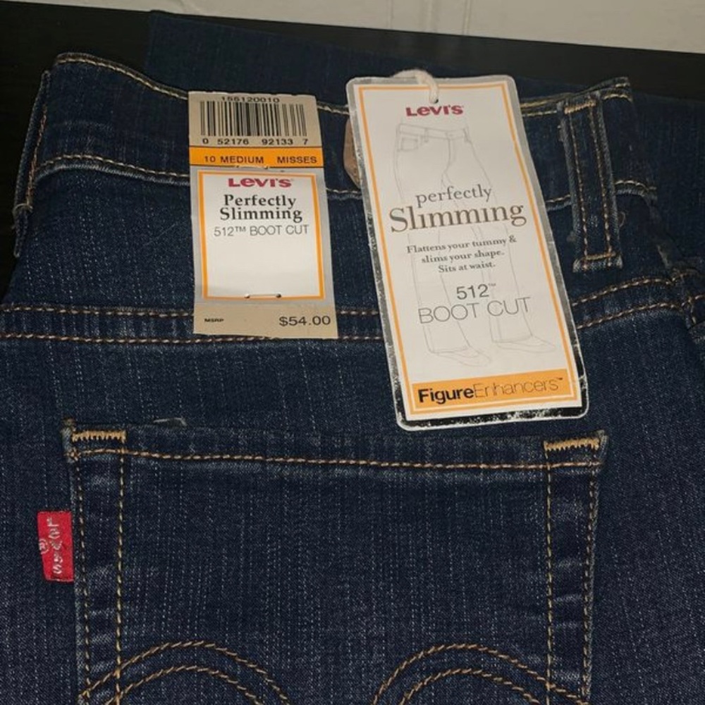 Levi jeans boot cut girls misses size 10 pants